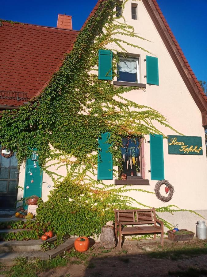 Linas Töpferhof Lägenhet Weißenfels Exteriör bild